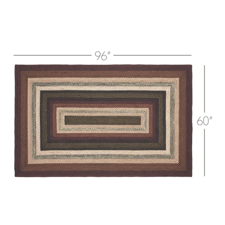 Autumn Plaid 96" Rectangle Area Rug