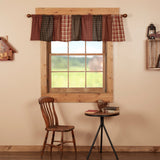 Autumn Plaid 72" Patchwork Valance