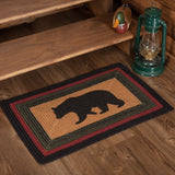 Wildlife Patch 30" Rectangle Bear Accent Rug