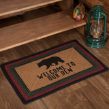 Wildlife Patch 30" Rectangle Bear Welcome Rug