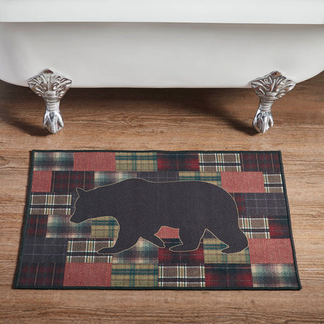 Wildlife Patch 30" Rectangle Bear Bath Mat