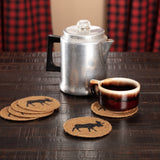 Durango Moose Coaster Set