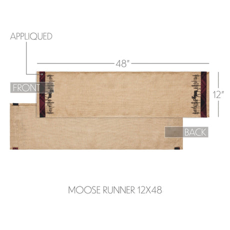 Durango Moose 48" Table Runner