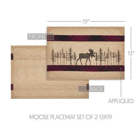 Durango Moose Placemat Set