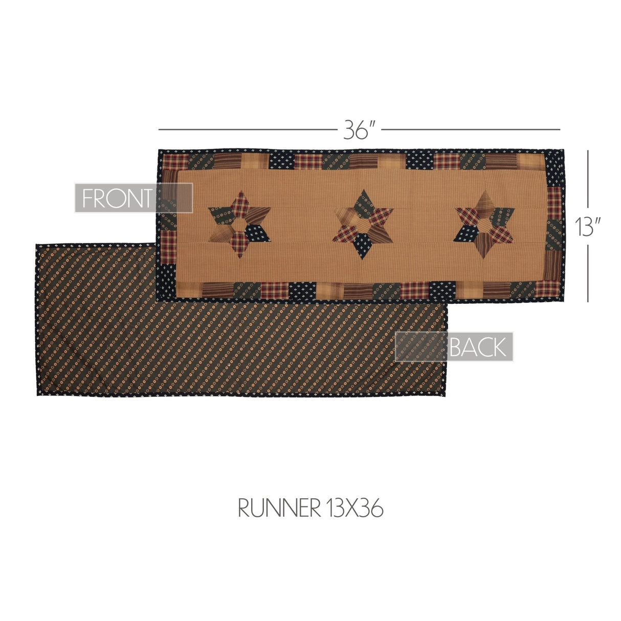 American Dream 36" Table Runner