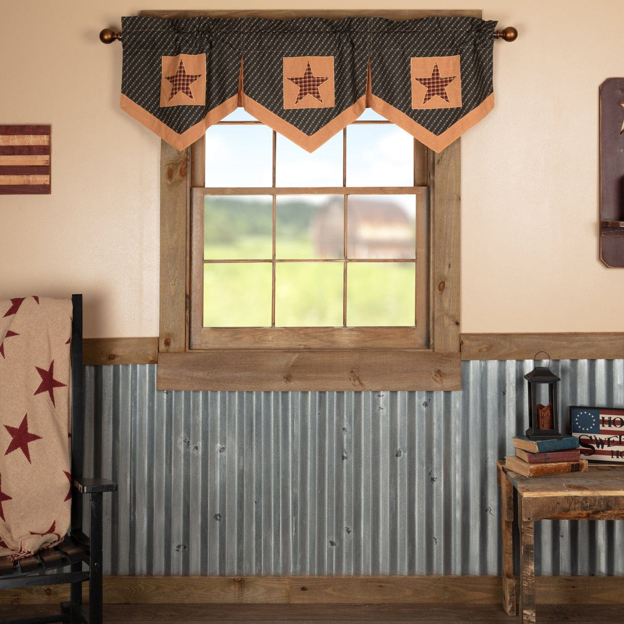 American Dream 60" Star Valance