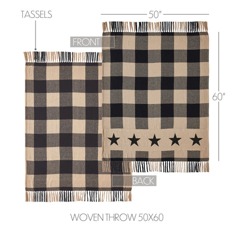 Sandy Star Woven Throw