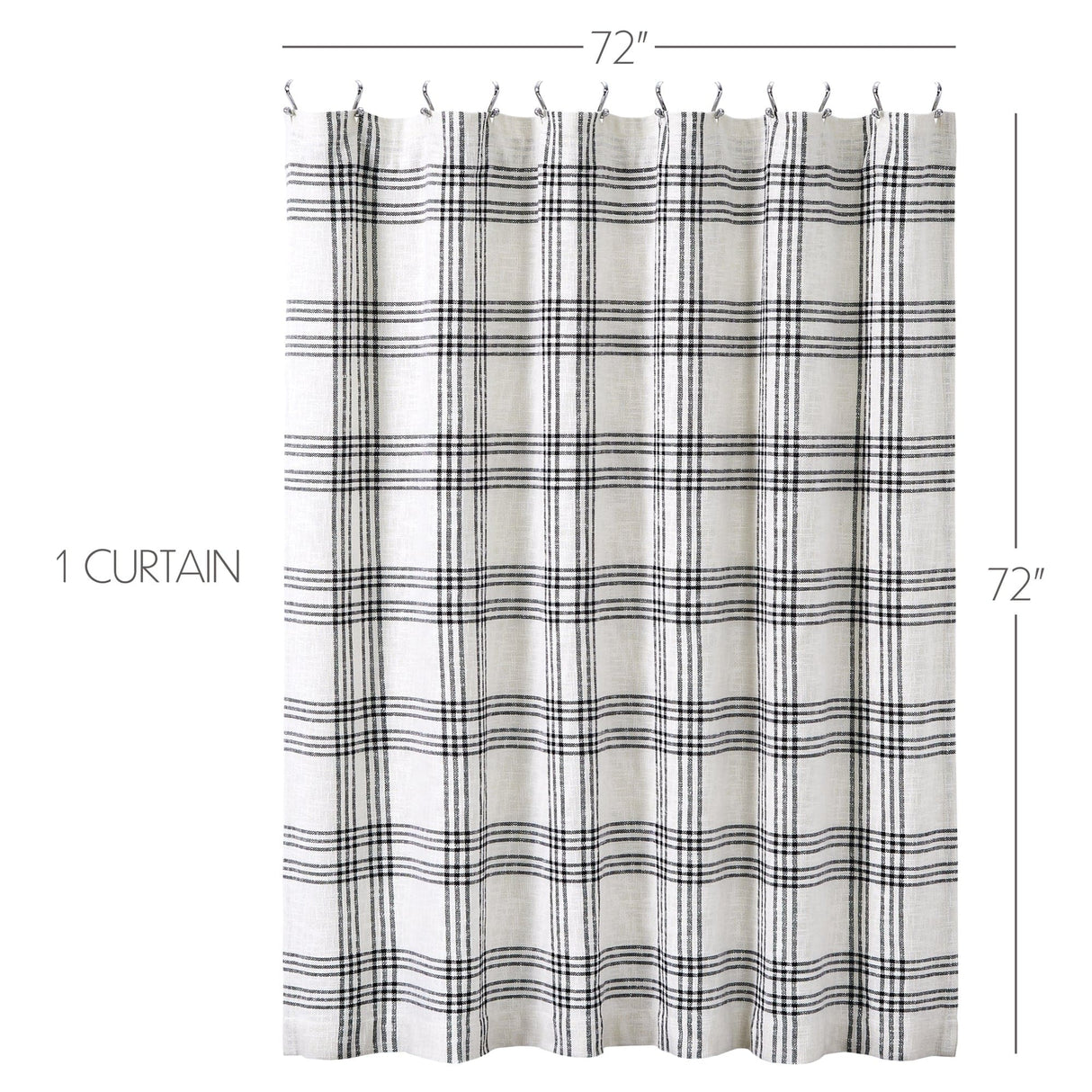 Classic Stripe Shower Curtain