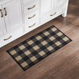 Black & Tan 36" Accent Rug