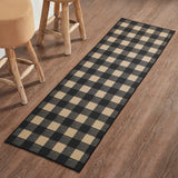 Black & Tan 78" Accent Rug