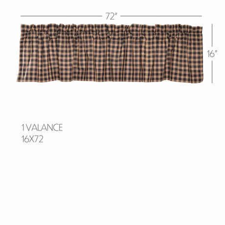 Southern Star Plaid 72" Valance