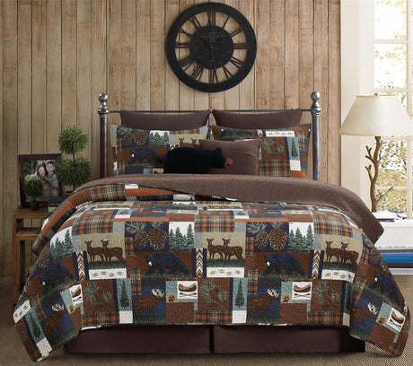 Wildlife Woods Quilt Set