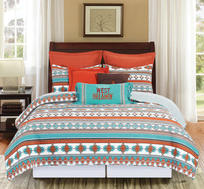 Turquoise Valley Quilt Set