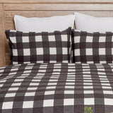 Black Buffalo Check Duvet Cover Set