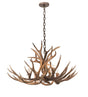 33" Whitetail Deer 4 Light Antler Chandelier