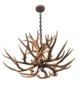 33" Whitetail Deer 4 Light Antler Chandelier