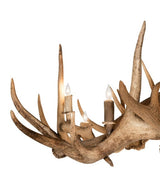 85" Elk 12 Light Antler Chandelier