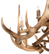 85" Elk 12 Light Antler Chandelier