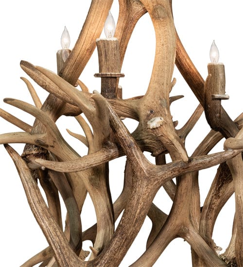 72" Elk 16 Light Antler Chandelier