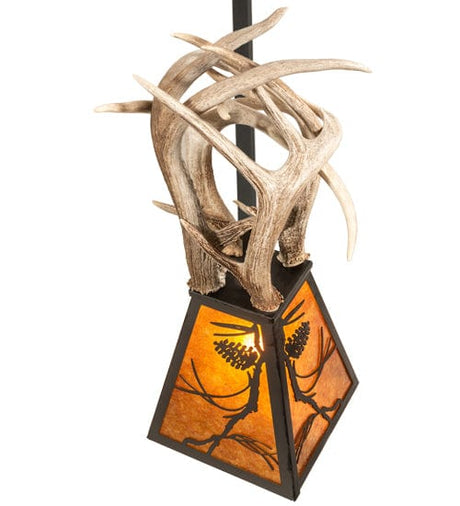 17" Shadow Pines Antler Pendant