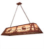 Wooded Elk 60" Oblong Pendant