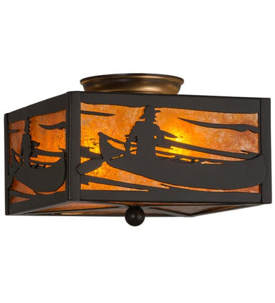 Boundary Waters 10" Square Flush Mount