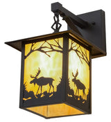 Moose Waters 9" Hanging Wall Sconce