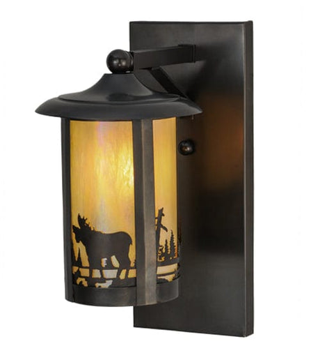 Moose Waters 8" Solid Mount Wall Sconce