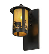 Moose Waters 8" Solid Mount Wall Sconce