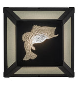 Jumping Bass 10" Wall Sconce