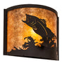 Jumping Bass 11" Wall Sconce