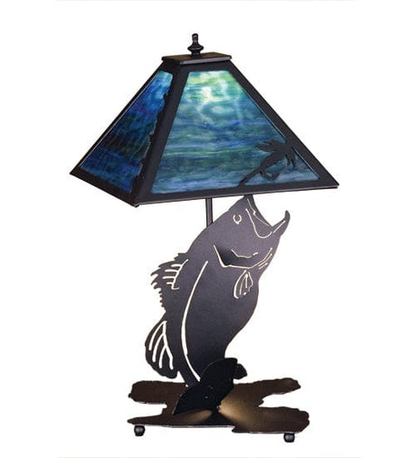 Jumping Bass 21" Table Lamp