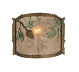 Shaded Pines 12" Wall Sconce