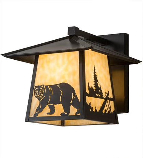 Roaming Bear 12" Wall Sconce