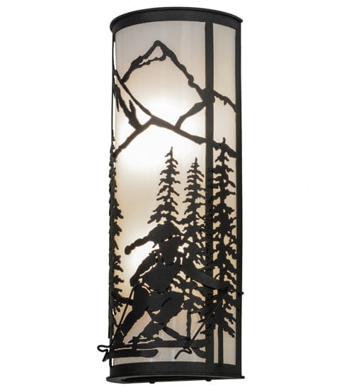 Downhill Ski 7" Wall Sconce