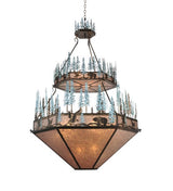 Lake Ponderosa 60" 2 Tier Inverted Pendant