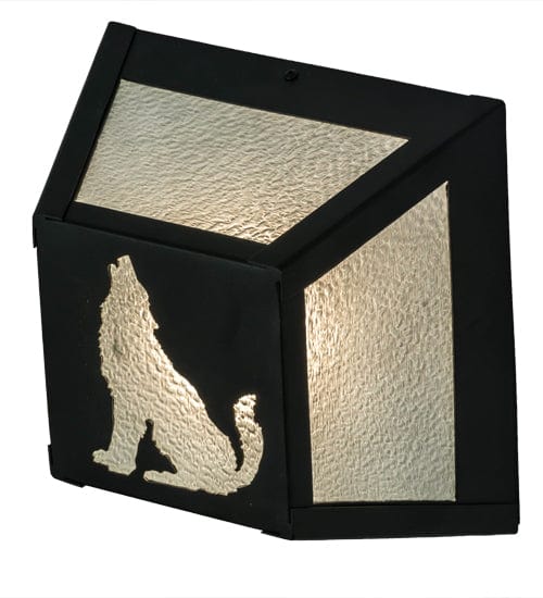 Wolf Howl 10" Wall Sconce