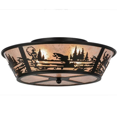 Fly Fishing Waters 22" Flush Mount