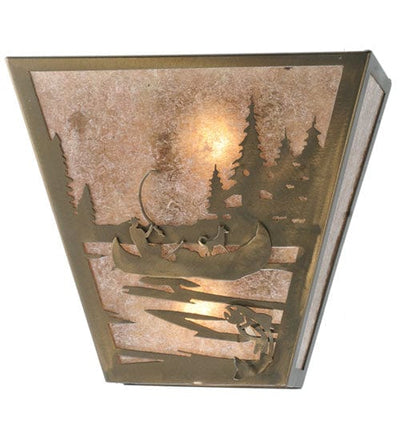 Fly Fishing Waters 13" Wall Sconce