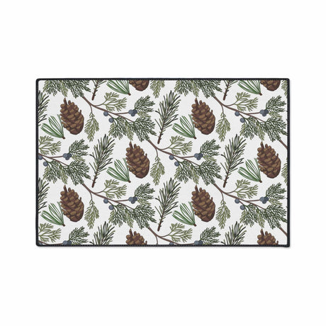 Pinecone Forest Non-Slip Rug