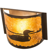 Loon Waters 12" Wall Sconce