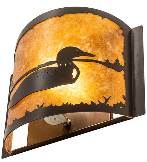 Loon Waters 12" Wall Sconce