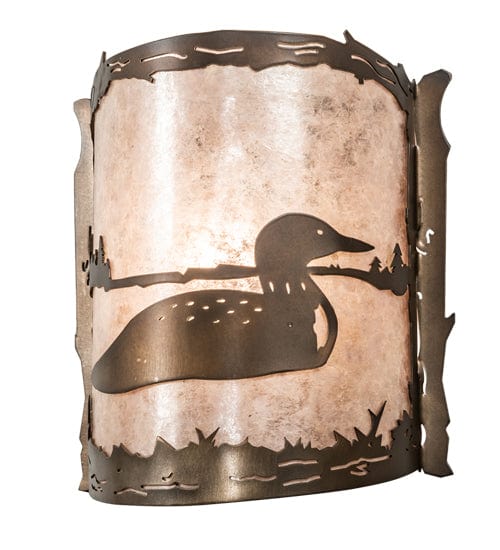 Loon Waters 10" Wall Sconce