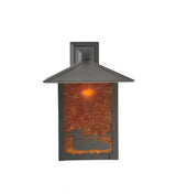 Loon Waters 12" Solid Mount Wall Sconce