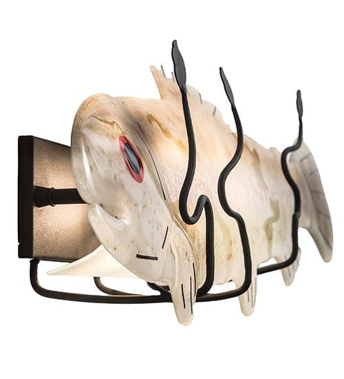 Rainbow Trout 29" Wall Sconce