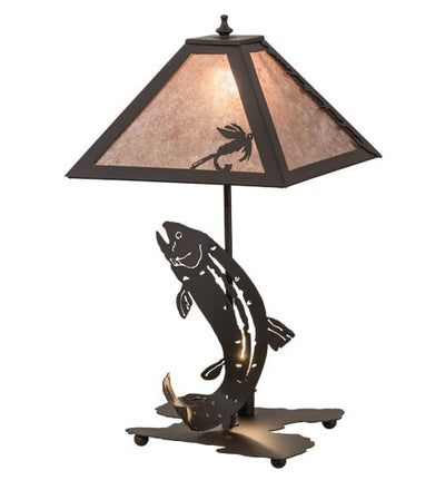 Jumping Trout 21.5" Table Lamp