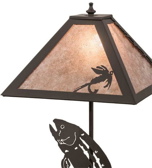 Jumping Trout 21.5" Table Lamp