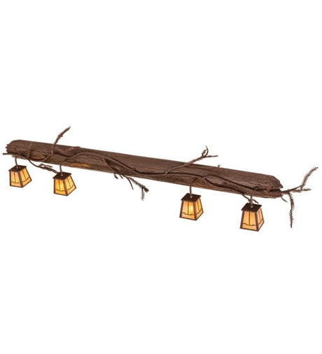 Pine Branches 74" 4 Light Vanity Light