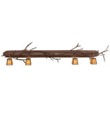 Pine Branches 74" 4 Light Vanity Light