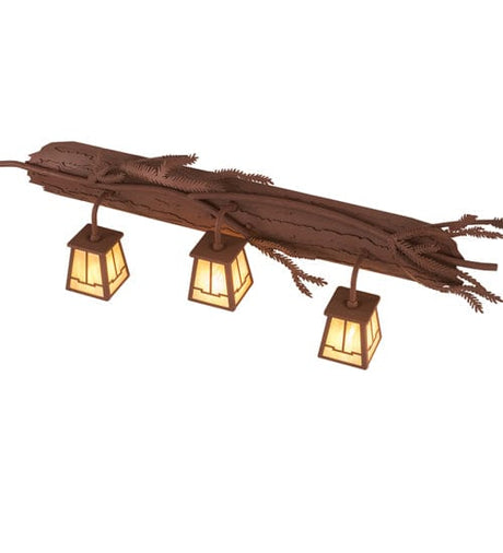 Pine Branches 38" 3 Light Vanity Light